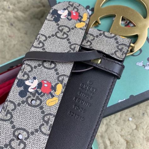 gucci mickey mouse belt|Mickey Mouse Gucci belt price.